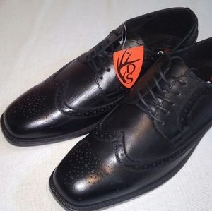 Men's deerstags black dress shoes